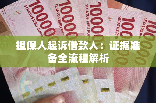 济南担保人起诉借款人：证据准备全流程解析