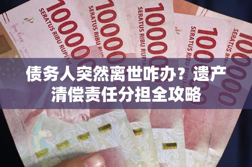 济南债务人突然离世咋办？遗产清偿责任分担全攻略