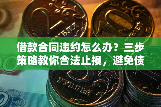 济南借款合同违约怎么办？三步策略教你合法止损，避免债务危机升级