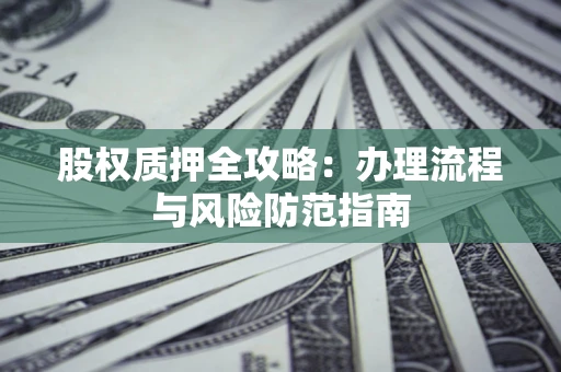 济南股权质押全攻略：办理流程与风险防范指南