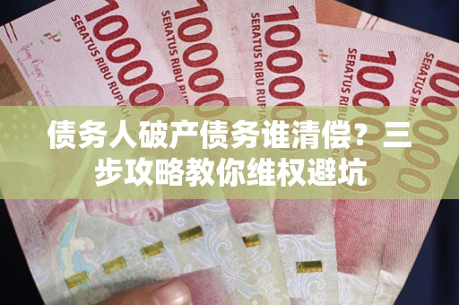 济南债务人破产债务谁清偿?三步攻略教你维权避坑 济南债务人破产债务谁清偿?三步攻略教你维权避坑